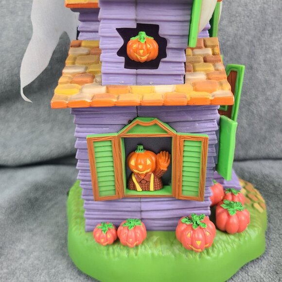 Avon Halloween Haunted House TESTED WORKS No Cord 10 inches Glow in the Dark - Picture 10 of 16
